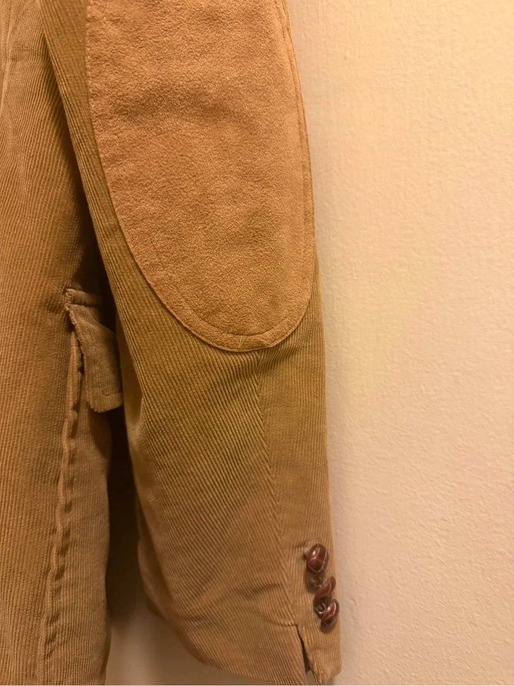 Men's Brown Corduroy Blazer Sport Coat
